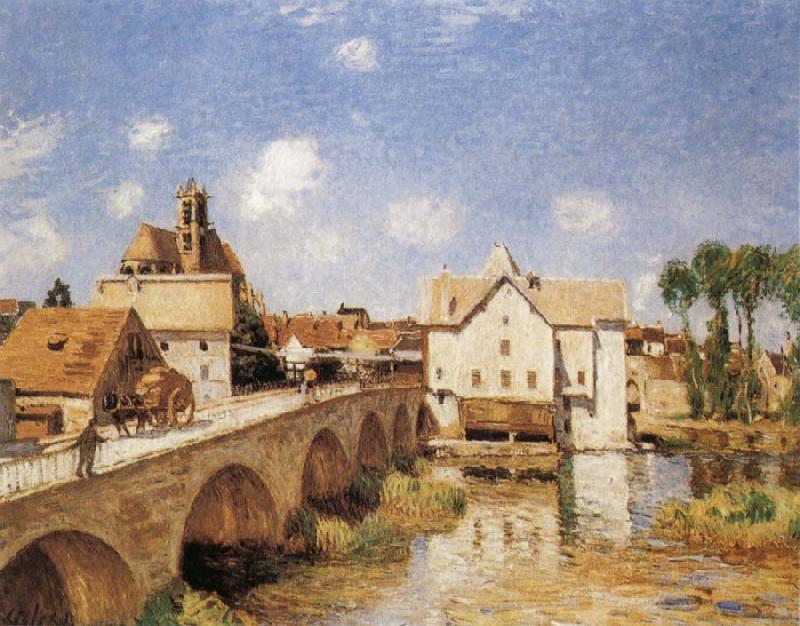 Alfred Sisley The Bridge of Moret